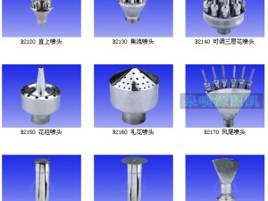 不銹鋼噴泉噴頭系列